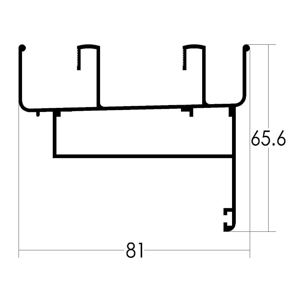 MARCO C/CONTRAMARCO LARGO "VC" (LR)