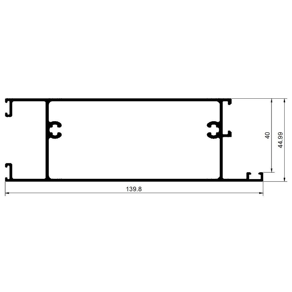 ZOCALO C/CONTRAV. "PR" (LM)(LM2)