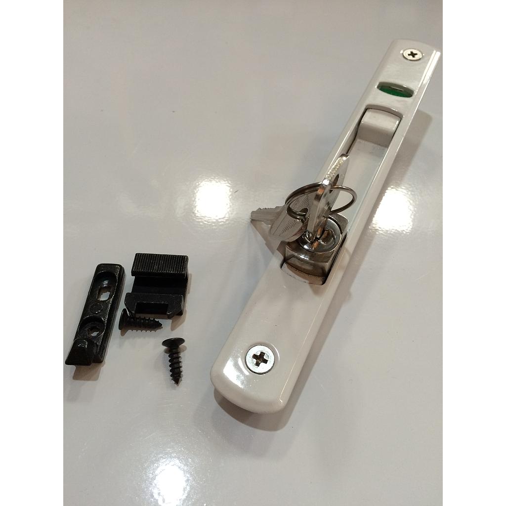 CIERRE LAT.MILANO C/LLAVE C/KIT45 (LAH1) "VPC" (LA) "BLANCO" [1]