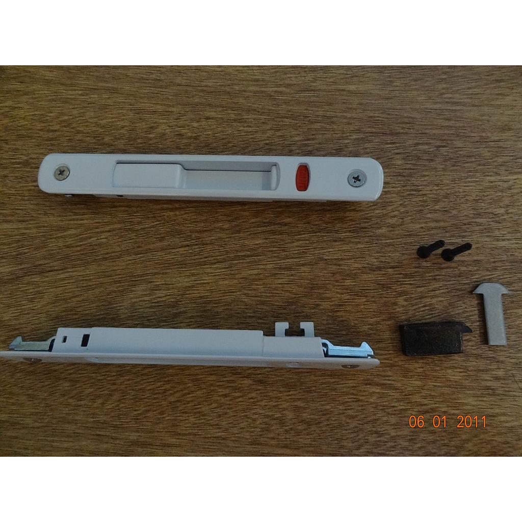 CIERRE LAT.MILANO AUTO. ZAMAC C/KIT90 "VPC" (LM) "BLANCO" [20]