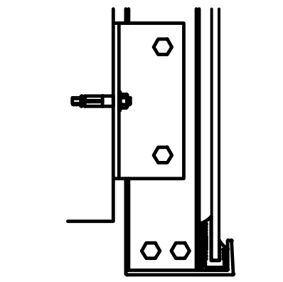 KIT ANCLAJE APLICACIÓN FRONTAL P/4502 "BP" [1]