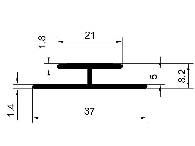 TAPAJUNTA PANEL PRFV EPS CC-076 H Corlok 5mm (LI)