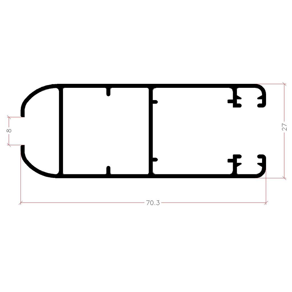 HOJA V/S CURVA REF. "PC" (LA)