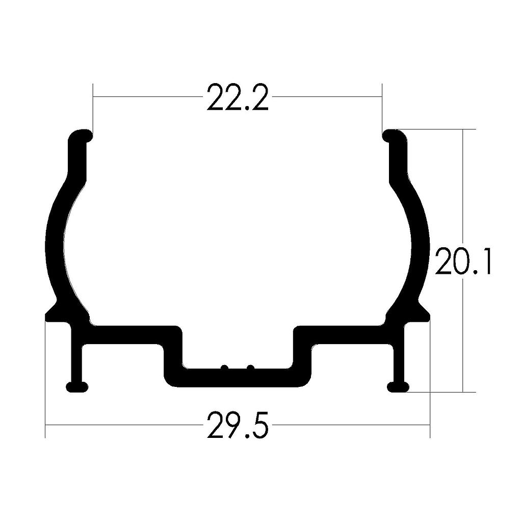 PERIMETRAL DVH 22mm "TLT" (LA)(LG)