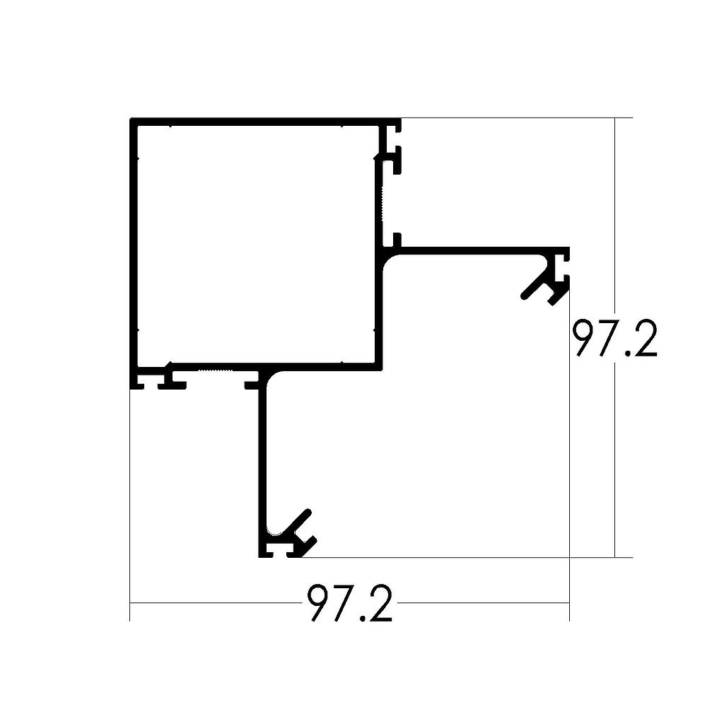 COLUMNA A 90º "PV" (LT)