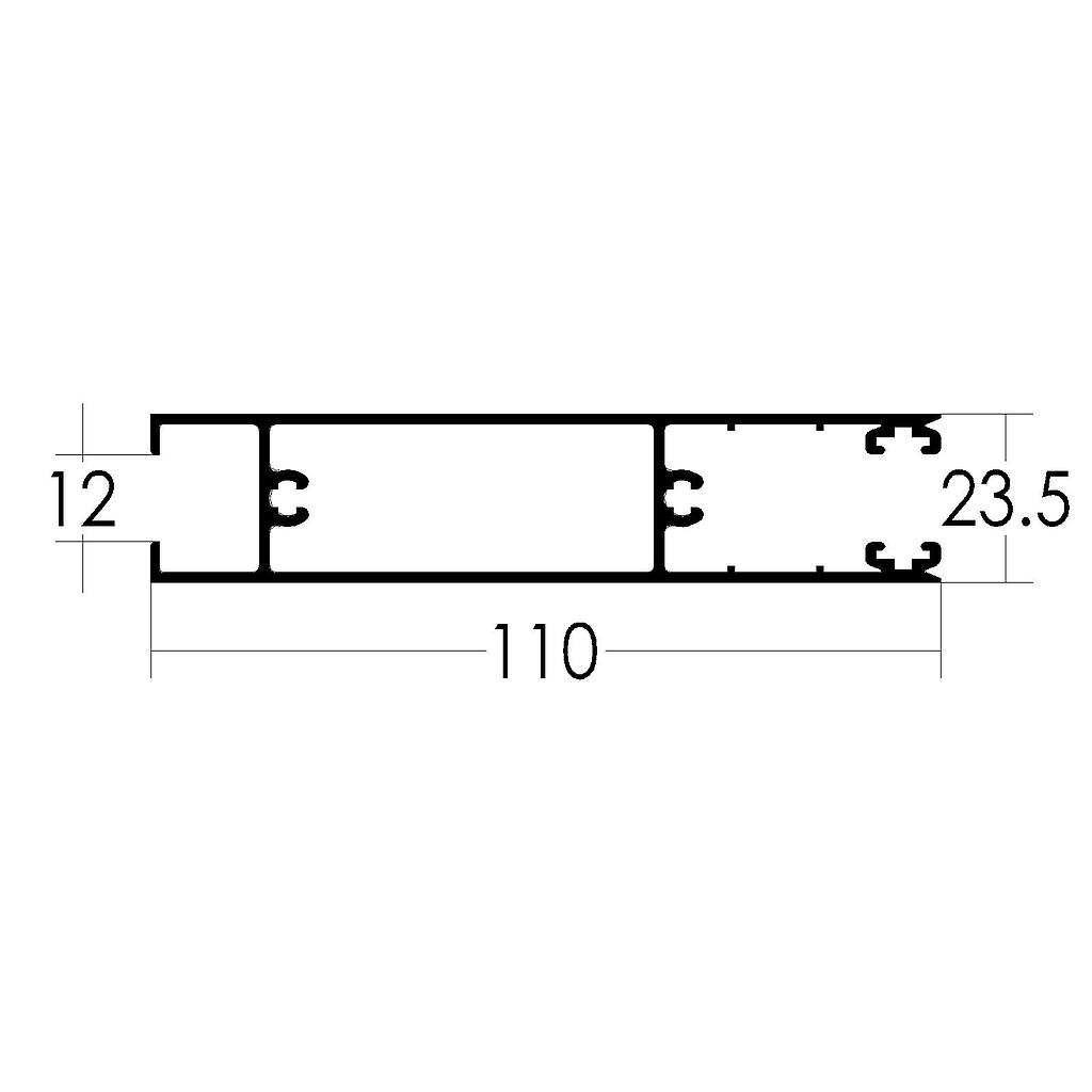 ZOCALO ALTO HOJA "VPC" (LM)(LM2)