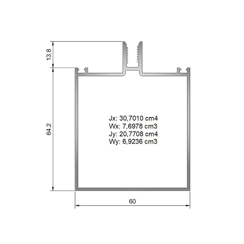 COLUMNA 60mm "FIBM" (LT)
