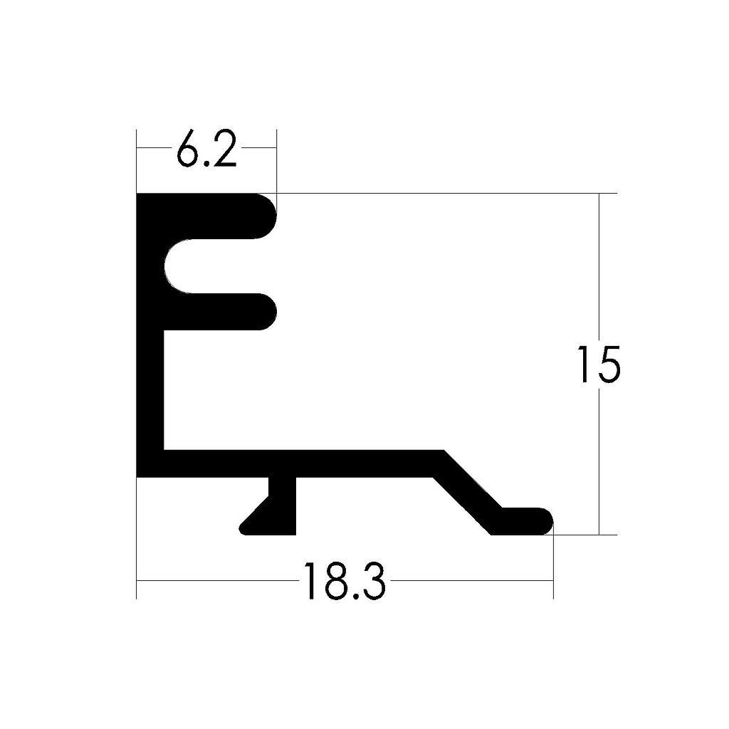 CONTRAVIDRIO DVH "TLT" (LT)