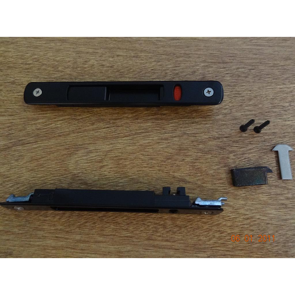 CIERRE LAT.MILANO AUTO. ZAMAC C/KIT90 "VPC" (LM) "NEGRO" [20]