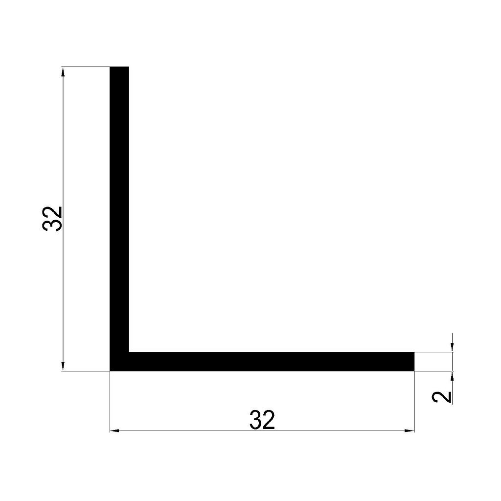 ANGULO 32x2mm