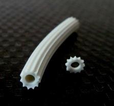 CORDON MOSQ. 6,0mm "GRIS", Rollo x 100