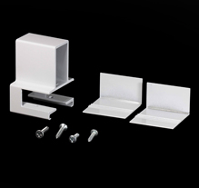 SOPORTE PORTA BLISAN C/TAPA TORNI "BA" "ANOD.NAT." [25]