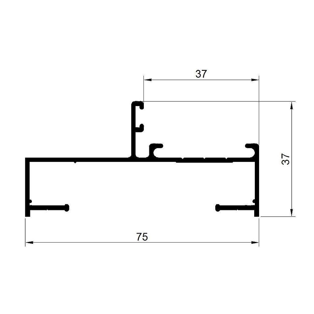 MARCO RECTO "PR" (LT)(LR) L.Std.6200mm