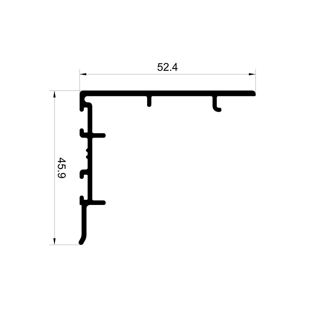 CRUCE CENTRAL HOJA 45º "VPC" (A80)