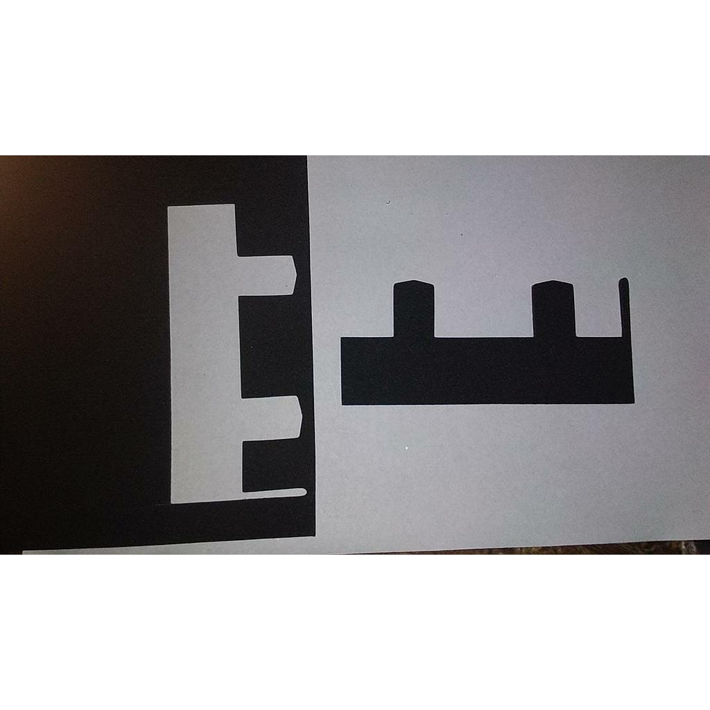 JUNTA ESTANQ.MARCO 2 GUIAS (A80) Bolsa x 25P