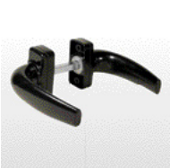 PICAPORTE ALUMINIO VICTORIA (LAH17) "NEGRO" [1]